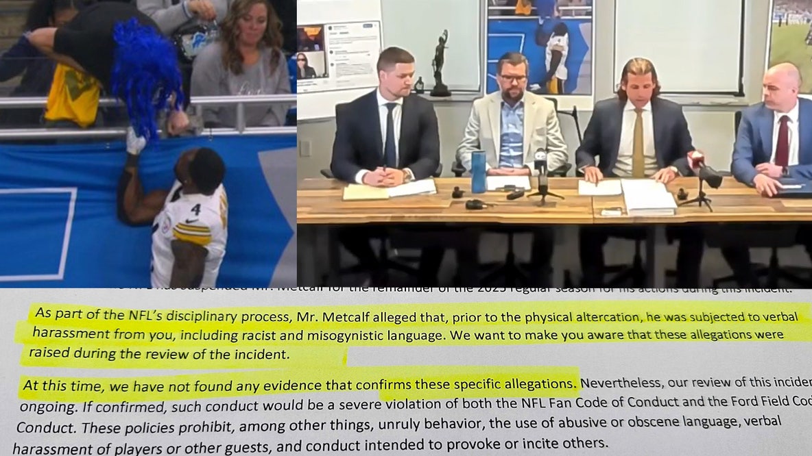 Lions fan's $100M lawsuit vs DK Metcalf: NFL letter says no evidence of racial slurs