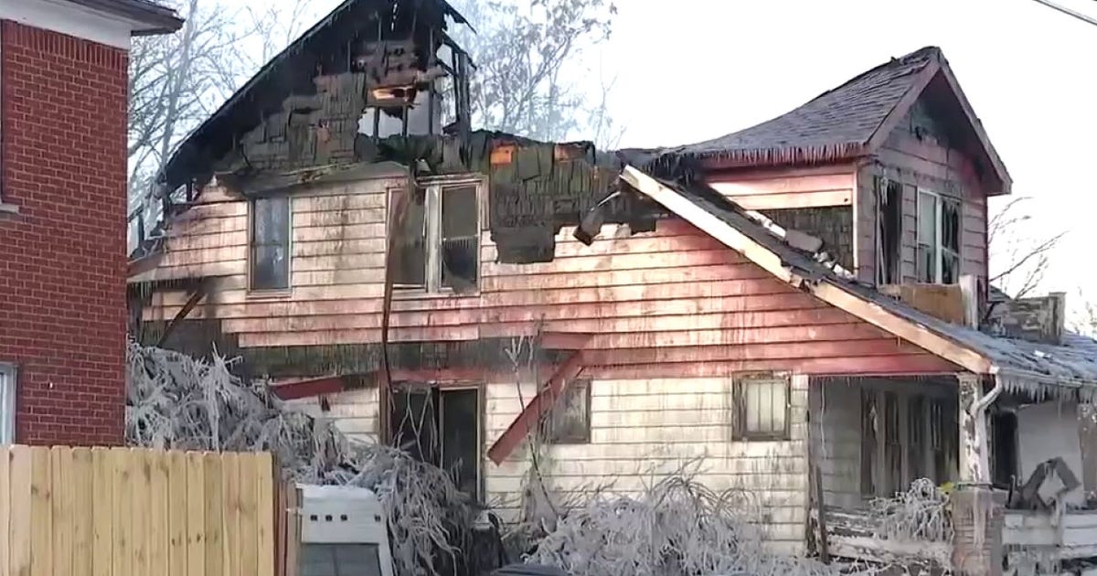 'Wintertime is the worst': Detroit firefighters battle house fire in frigid weather