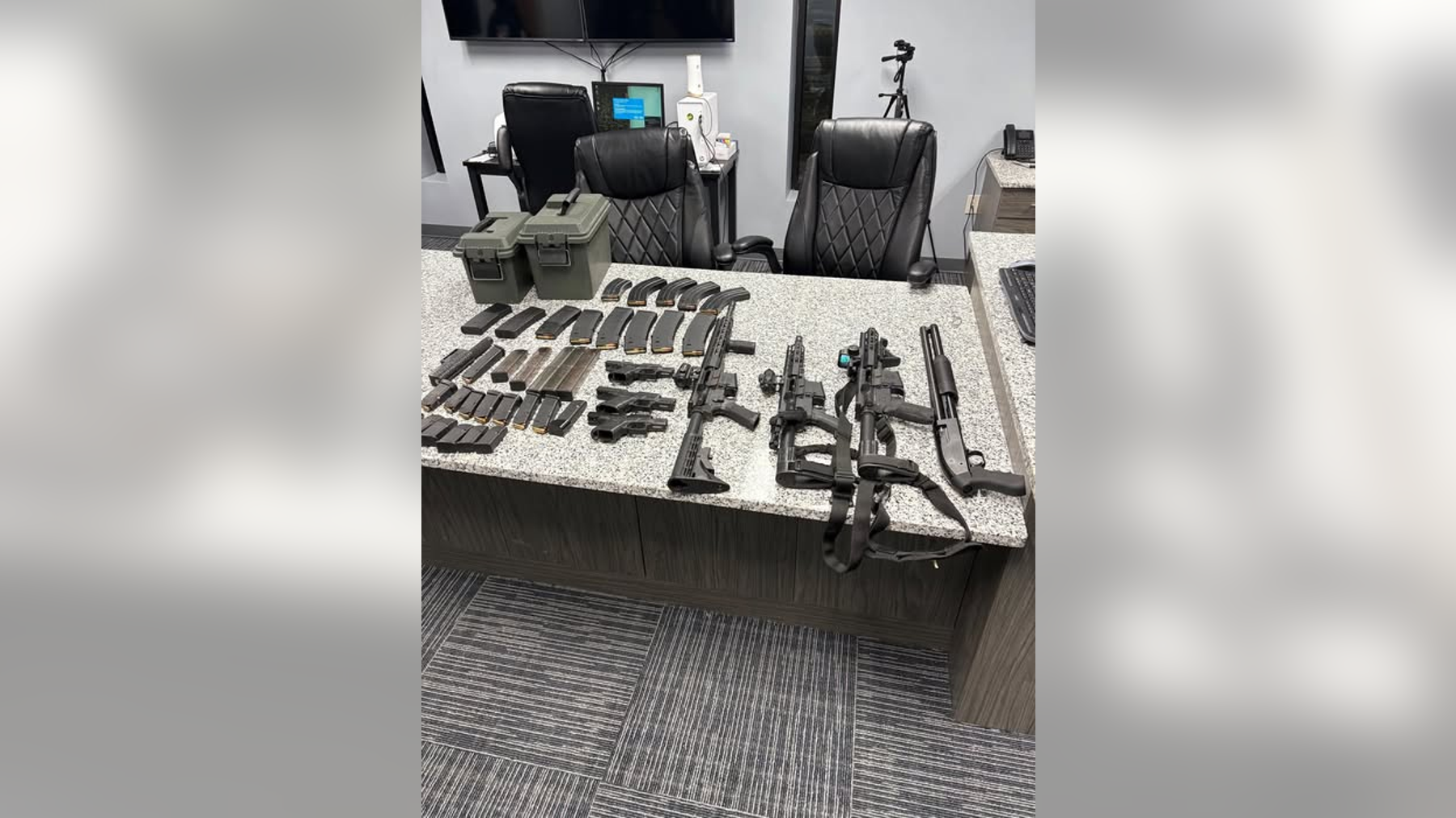 Inkster shots-fired incident leads to arrest and several guns confiscated