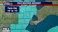 Cold Weather Advisory issued for Southeast Michigan as bitter wind chills usher in weekend