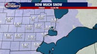 Metro Detroit weather: Snow arrives today, with 1-2 inches expected by Friday morning