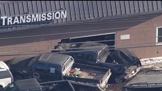 Violent Fraser crash on Groesbeck Highway sends two to the hospital