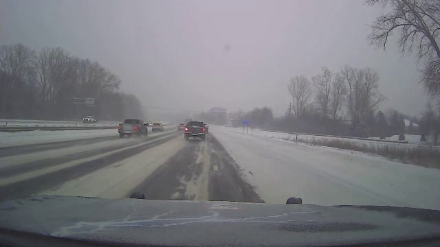 LIVE: Metro Detroit road conditions during freezing rain, snow Friday morning