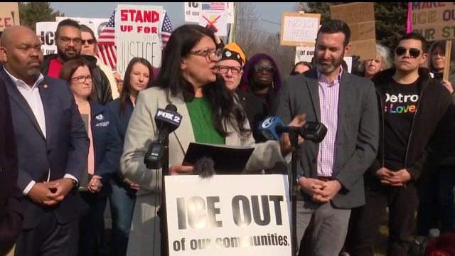 Southfield leaders protest ICE operations in Metro Detroit