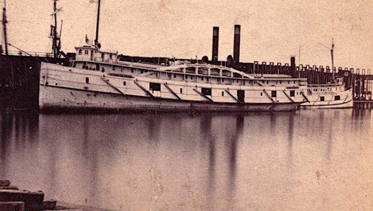 Lake Michigan shipwreck of steamship discovered after 150 years Lake Michigan shipwreck of steamship discovered after 150 years