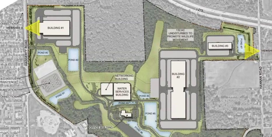 Massive data center plans in Van Buren Township move forward, despite pushback