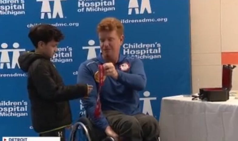 Hit-and-run survivor turned paralympian shares his gold medal journey