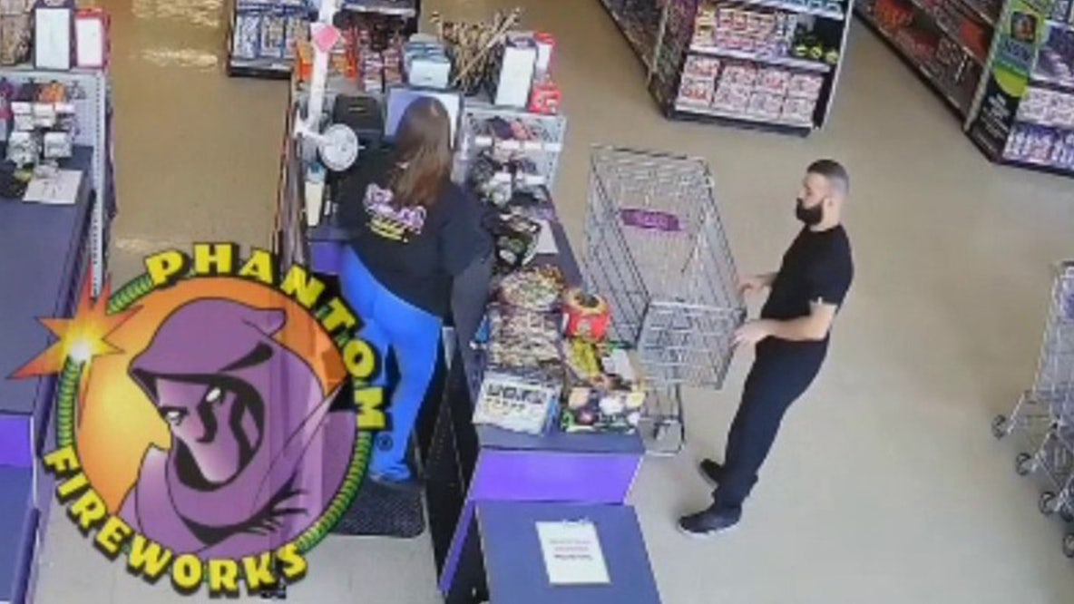 Temple Israel attack: Video shows gunman's $2K purchases of fireworks in preparation