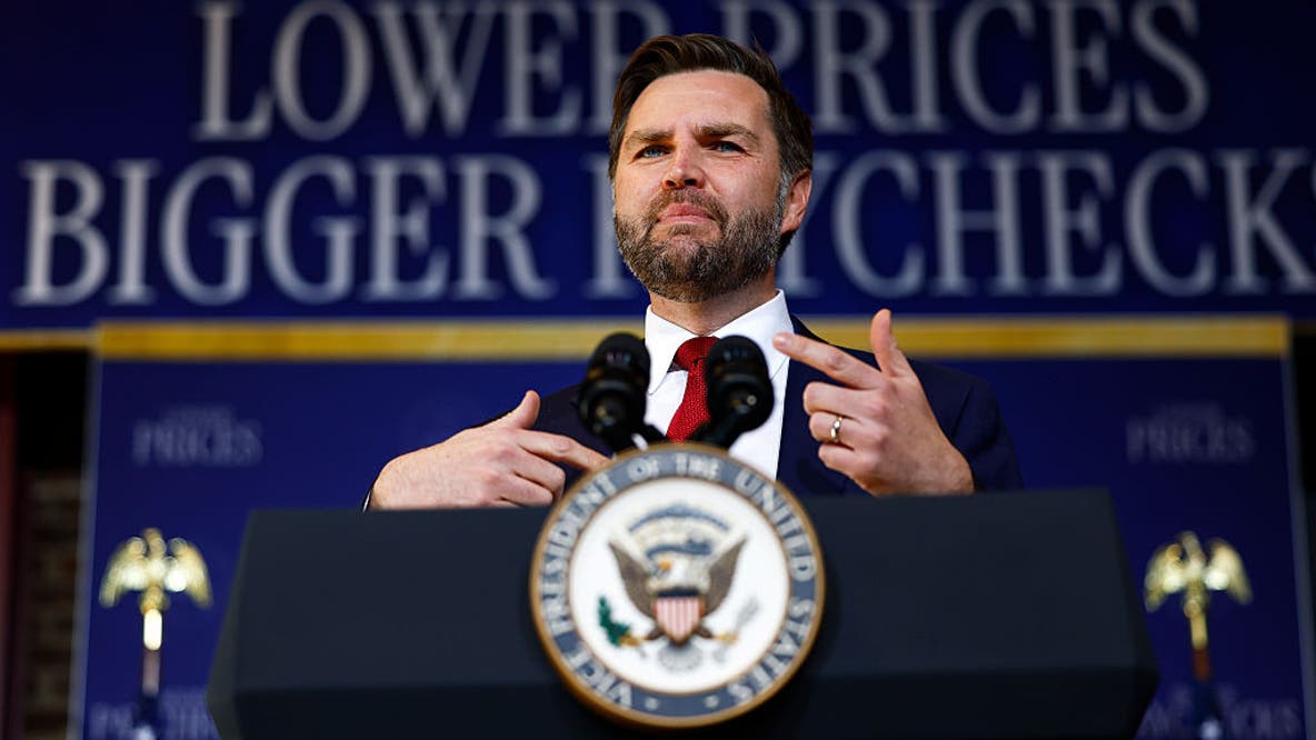 Vice President Vance in Auburn Hills calls Temple Israel attack 'disgusting'