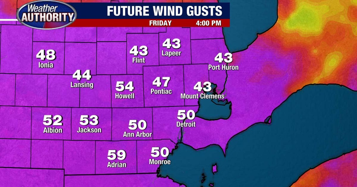 Metro Detroit weather: High Wind Warning with snow Friday | FOX 2 Detroit