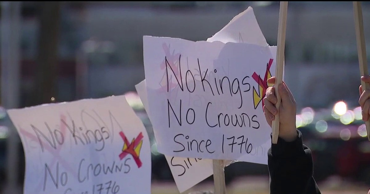 Thousands rally across metro Detroit as ‘No Kings’ protests held nationwide