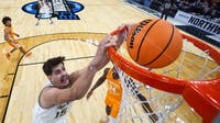 Final Four brings Aday Mara’s parents from Spain to experience March Madness with Michigan big man