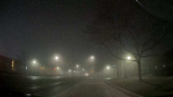 Metro Detroit weather: Dense fog blanketing Metro Detroit on Wednesday morning