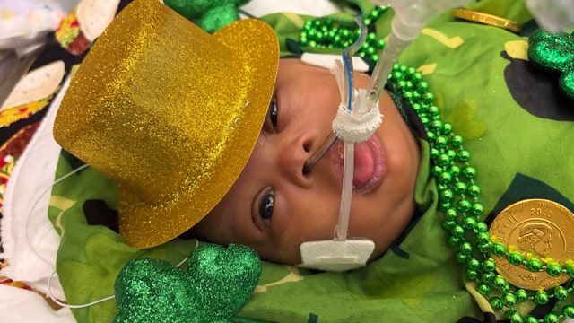Little leprechauns now adorning NICU-units at Children's Hospital and Sinai-Grace