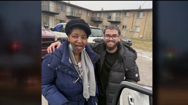 Dearborn Heights teen helps elderly woman struggling to walk home