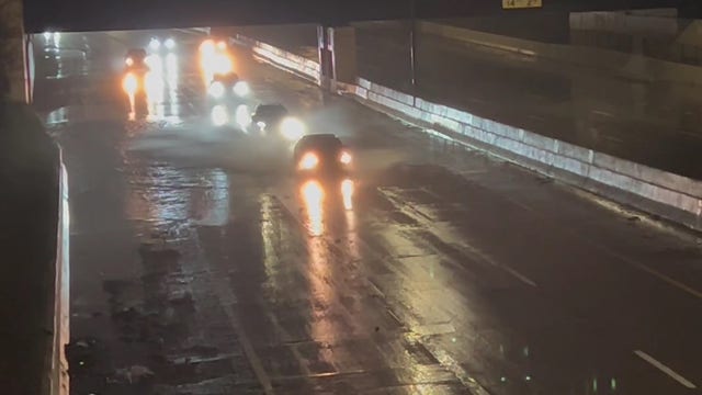 Metro Detroit road conditions: Some road flooding reported as rain continues to fall