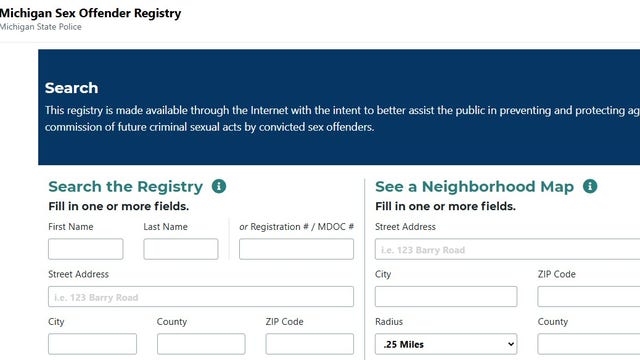 Scammers posing as Michigan State Police to contact employers of people on sex offender registry