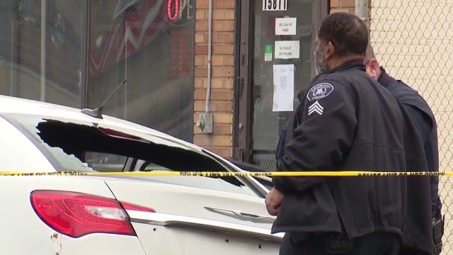 Suspect in custody after Detroit man was shot in his car with children inside