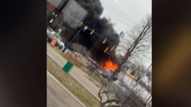 'The floor started shaking:' Canton residents react to fiery crash on Ford and Haggerty