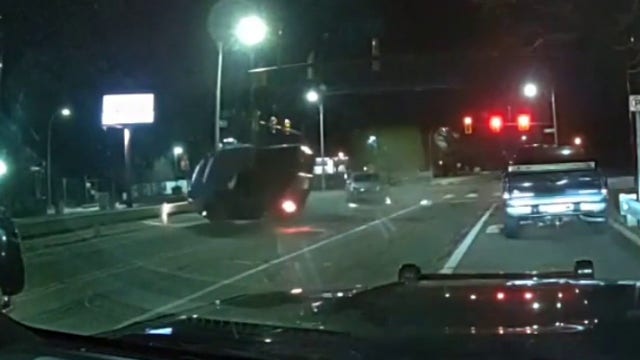 Chaotic crash sends F-150 tumbling in Royal Oak dashcam video of suspected drunk driver