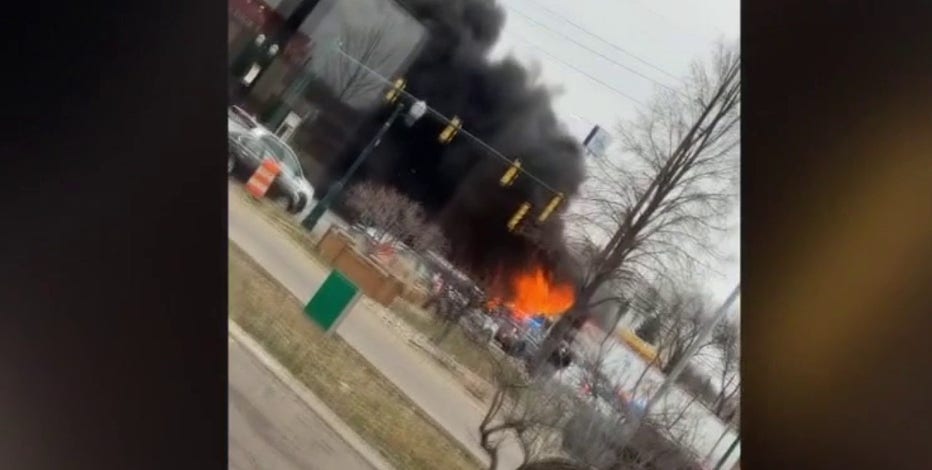 'The floor started shaking:' Canton residents react to fiery crash on Ford and Haggerty