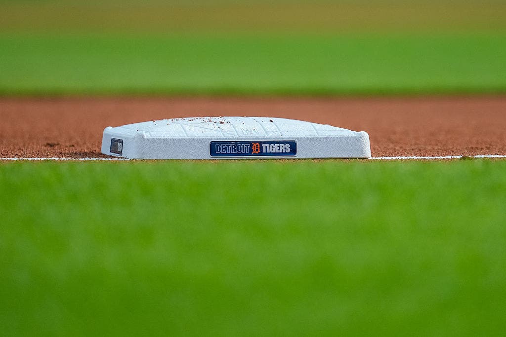 Detroit Tigers game delayed due to weather