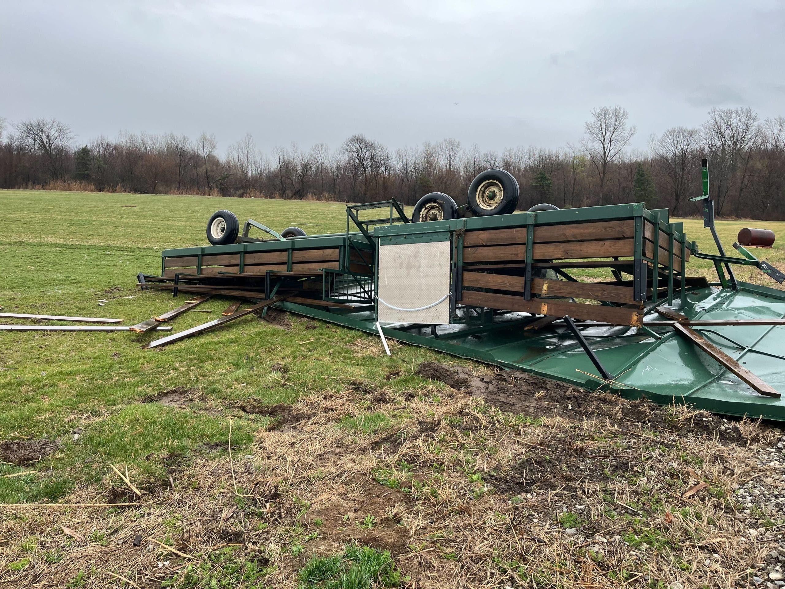 EF1 tornado struck Wayne County Saturday night