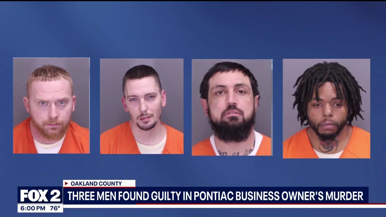 3 additional suspects found guilty in murder of Pontiac marijuana business owner