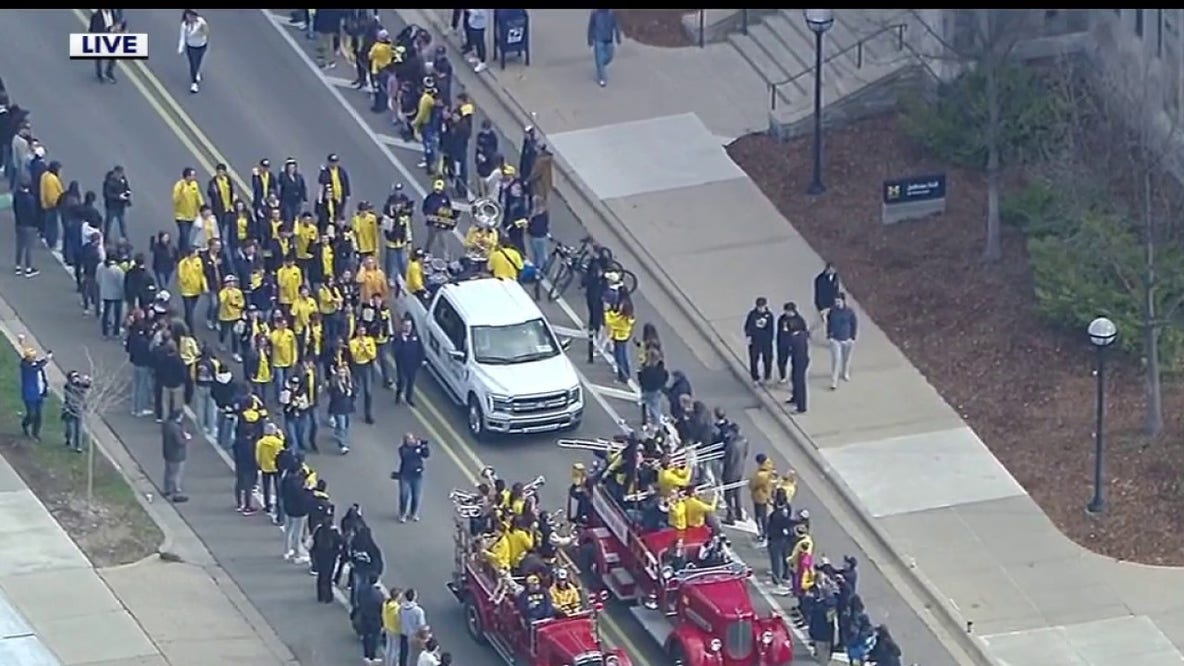 Watch Live: Michigan NCAA championship parade in Ann Arbor
