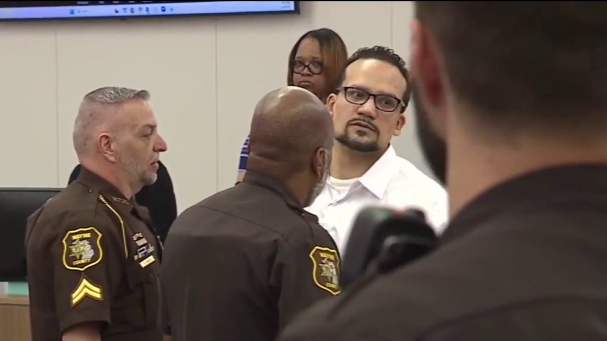 More outbursts in court by man accused of killing Melvindale police officer