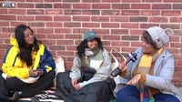 Michigan basketball fans already lining up in Ann Arbor for tonight's national championship game