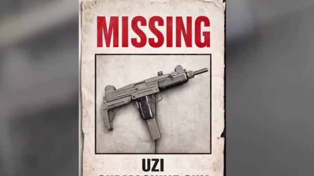 Automatic machine gun last seen at Detroit USPS before getting lost in the mail