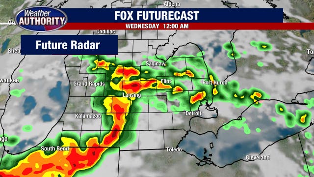 Metro Detroit severe thunderstorm forecast: Strong winds, hail, flooding, isolated tornado all possible later