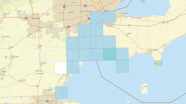 2.9-magnitude earthquake in Ontario felt in parts of southeast Michigan
