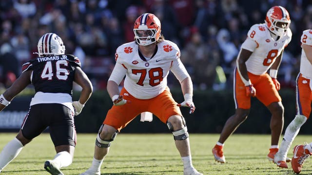 2026 NFL Draft kicks off 1st Round; Lions take offensive tackle Blake Miller from Clemson