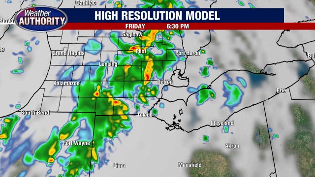 Metro Detroit weather: One more day of warmth, with some thunderstorms later