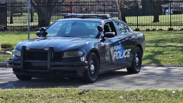 Livonia officer stabbed by knife-wielding suspect who entered lobby making threats