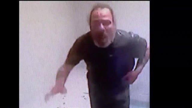 Synagogue swastika vandal suspect goes haywire during court arraignment