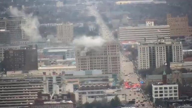 Fire at Wayne State Maccabees Building extinguished after massive response