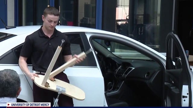 Disability technology showcased by Detroit Mercy nursing, engineering students