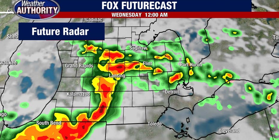 Metro Detroit severe thunderstorm forecast: Strong winds, hail, flooding, isolated tornado all possible later