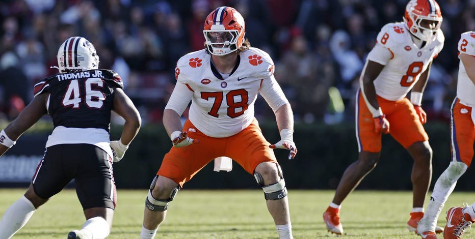 2026 NFL Draft kicks off 1st Round; Lions take offensive tackle Blake Miller from Clemson