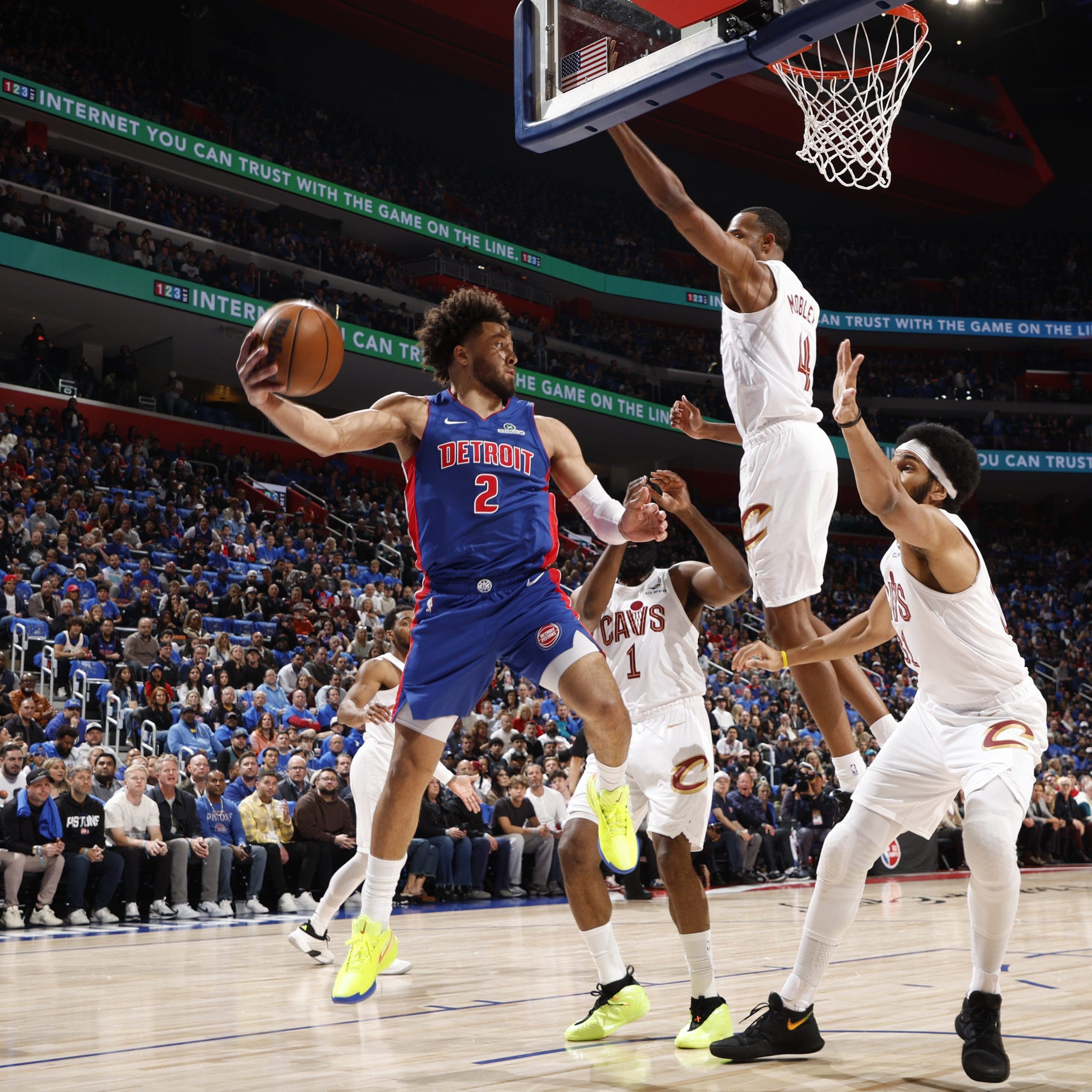 Pistons lose to the Cavaliers in overtime of the Conference Semifinals, 117-113