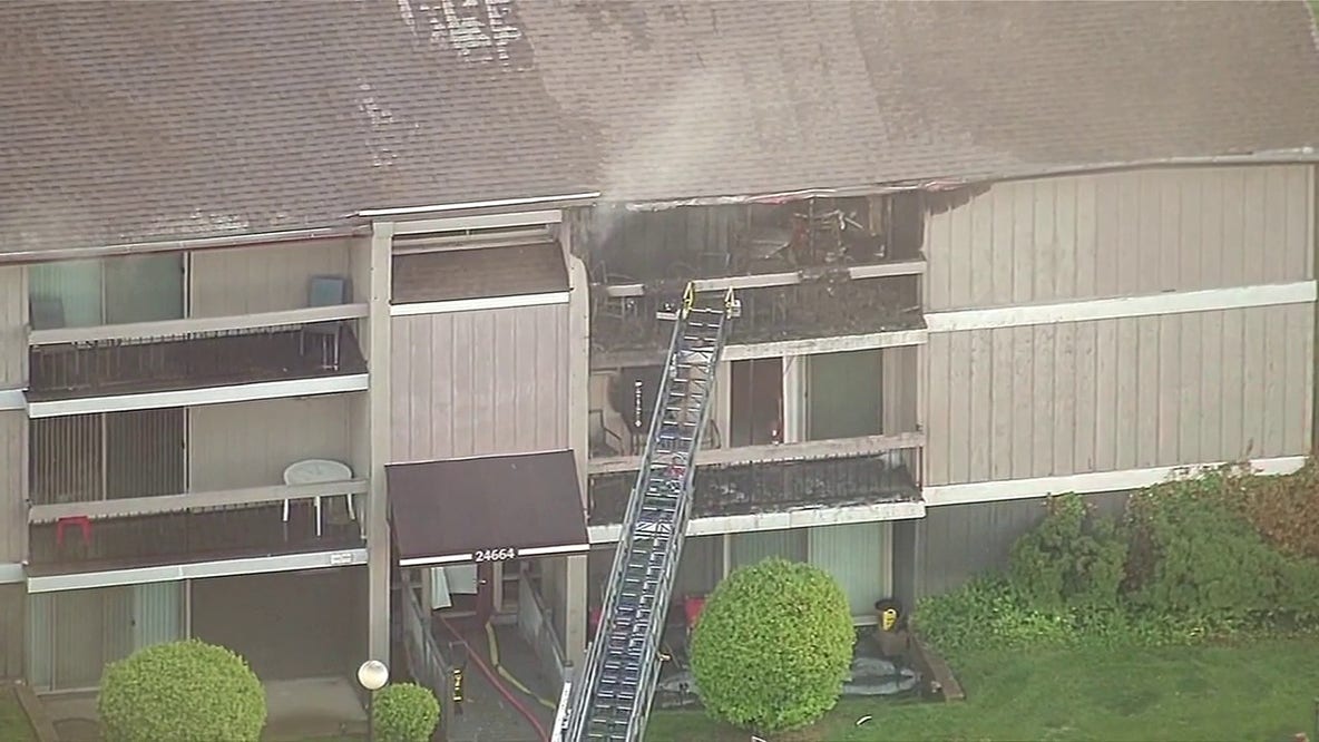Balcony fire damages Harrison Township apartment