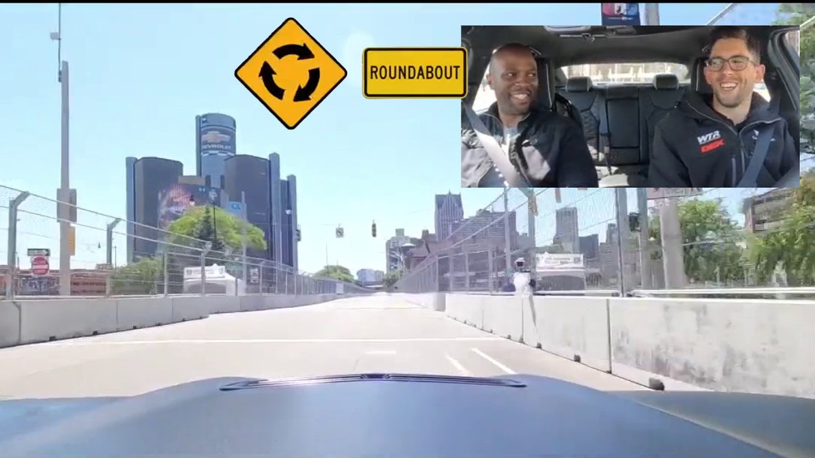Detroit Grand Prix IMSA driver Jordan Taylor talks about going 185 down Jefferson