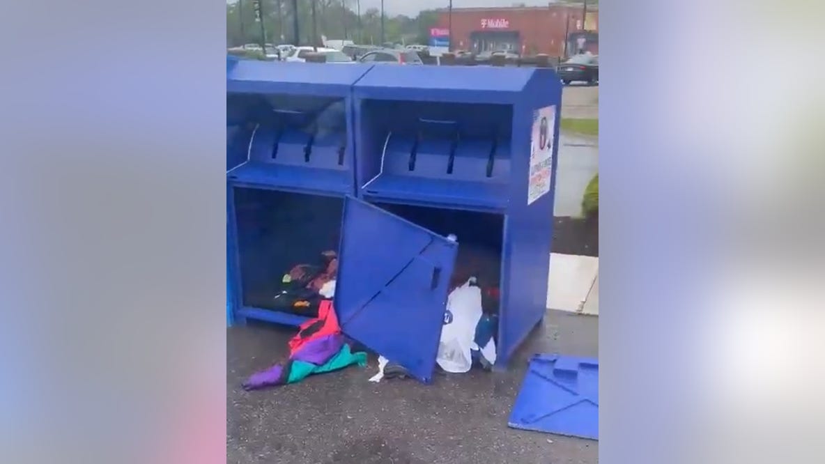 Multiple donation bins vandalized in Detroit