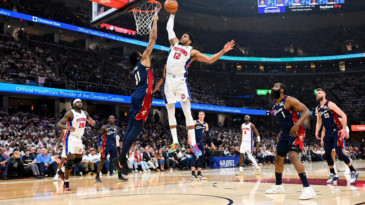 Pistons fall to Cavaliers 112-103, knotting playoff series 2-2