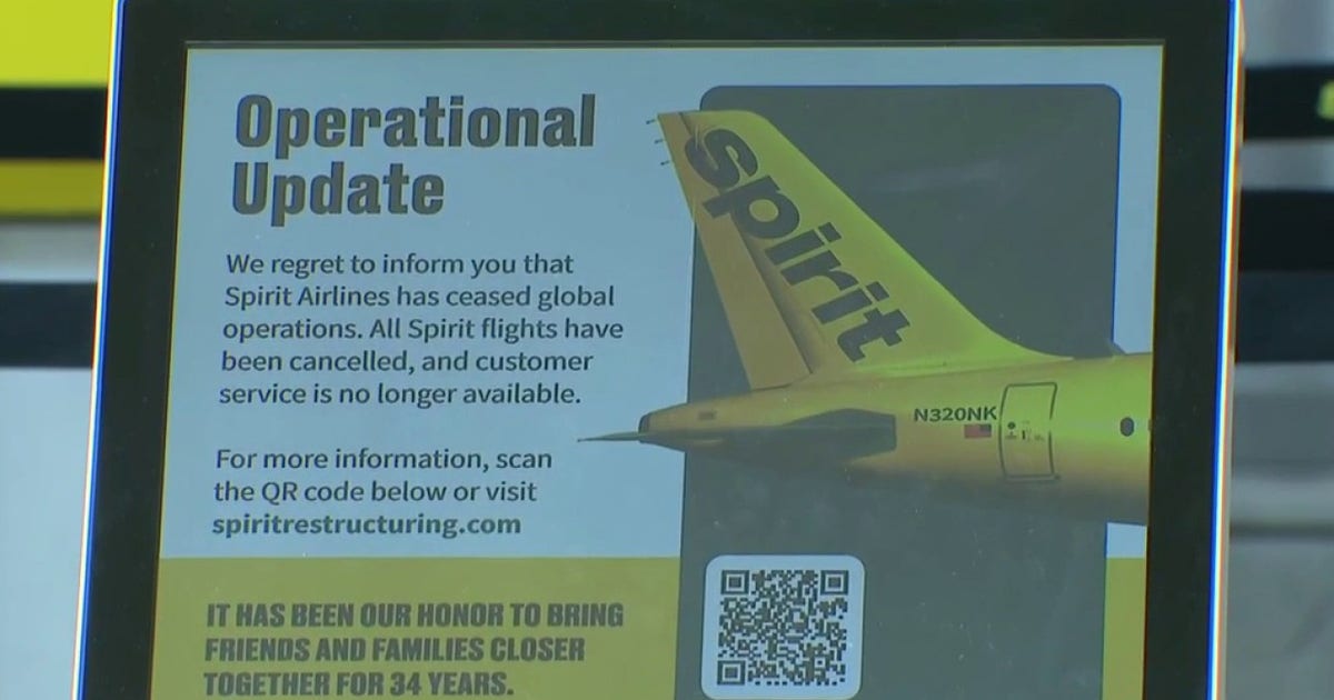 Spirit Airlines Shuts Down After Bailout Fails, Stranding Thousands — image 2