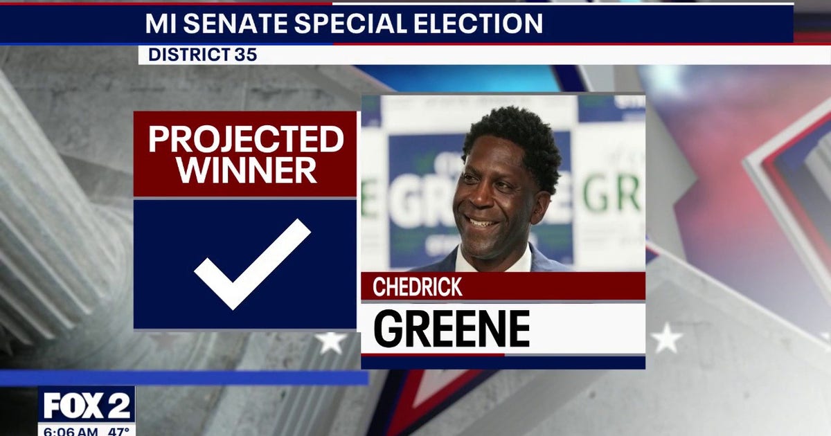 Chedrick Greene wins special election for state senate in Mid-Michigan