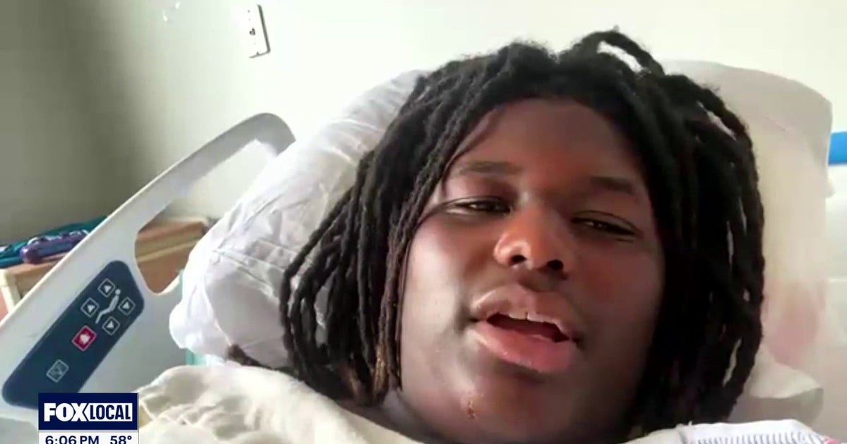 'Don't let me die': 14-year-old shot in Detroit teen takeover shares his story